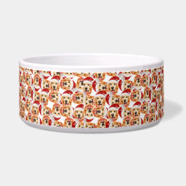 Tigela Nome Legal de Retriever Dourado Padrão de Natal