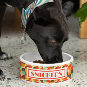 Tigela Nome Personalizado 70s Retroativo