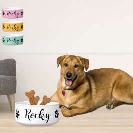 Tigela Nome Personalizado Cachorrão Cerâmico - Pet Person