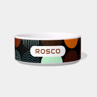 Nome Personalizado do Círculo de Abstrato Moderno