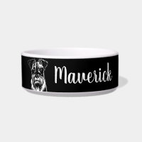 Nome Personalizado do Mini Schnauzer Dog Lover Per