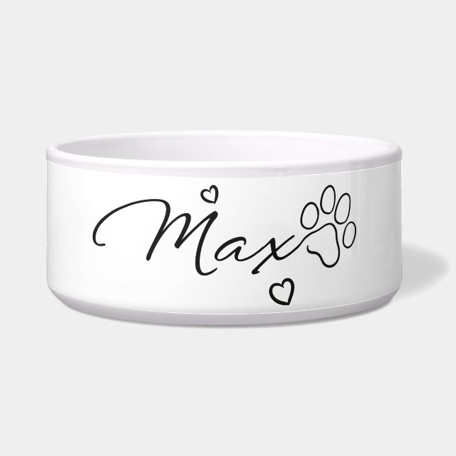 Tigela Nomes de cães - Max Bowl (Frente)