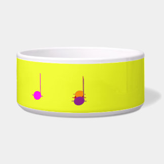 Tigela Notas de Música Pet Bowl Cerâmica