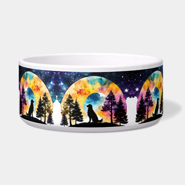 Tigela O amor é um cão à sua espera (Frente)