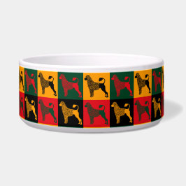 Tigela O cão de água português inteligente