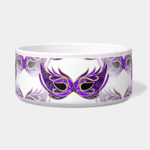 Tigela O mascarada roxo bonito mascara o carnaval