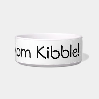 Tigela O OM Nom Nom Nom Kibble
