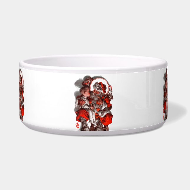 Tigela O regaço do papai noel (Frente)