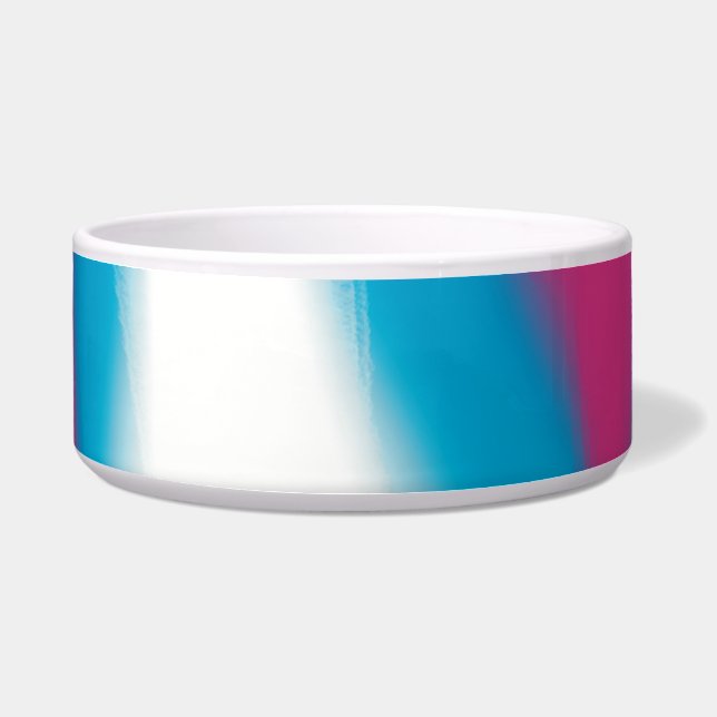 Tigela Ondas Rosa e Azul (Frente)