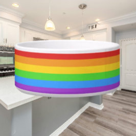 Tigela Orgulho de patas: Sinalizador Arco-Íris