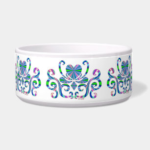Tigela Ornamentos Rainbow Heart e Lily