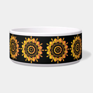 Tigela Ouro único Mandala Design