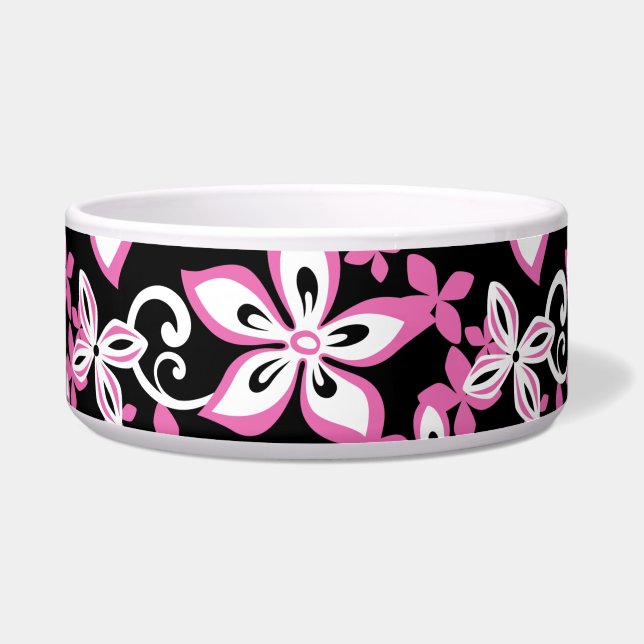 TIGELA PADRÃO ALOHA HAWAII PRETO/ROSA (Frente)