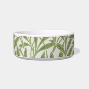 Tigela Padrão Botânico Floral Verde de William Morris