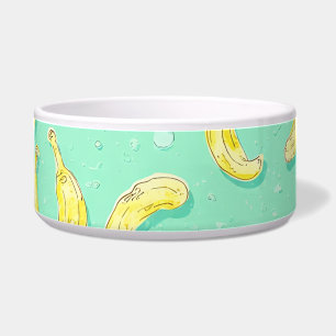 Tigela Padrão de Banana Minty Delícia do Amante de Frutas