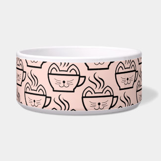 Tigela Padrão de Café Cat