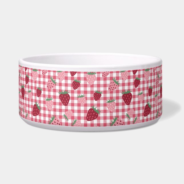 Tigela Padrão de Campo de Morango (Frente)