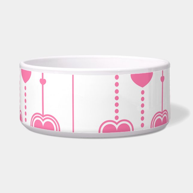 Tigela Padrão de Corações 26 (Frente)