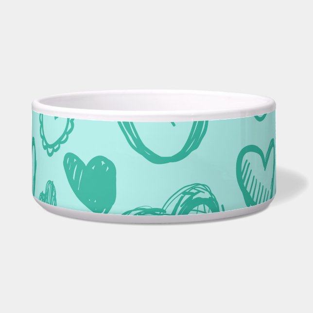 Tigela Padrão de Corações 60 (Frente)