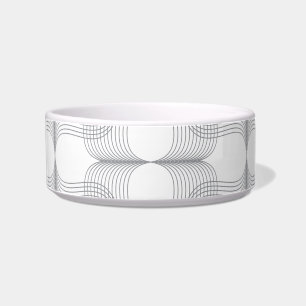 Tigela Padrão de design gráfico simples, moderno e vers