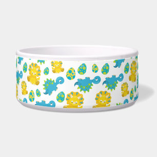 Tigela Padrão De Dinossauros, Dinossauros Cutes, Dino Beb