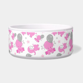 Tigela Padrão De Elefantes Rosa, Elefantes Cutes, Estrela