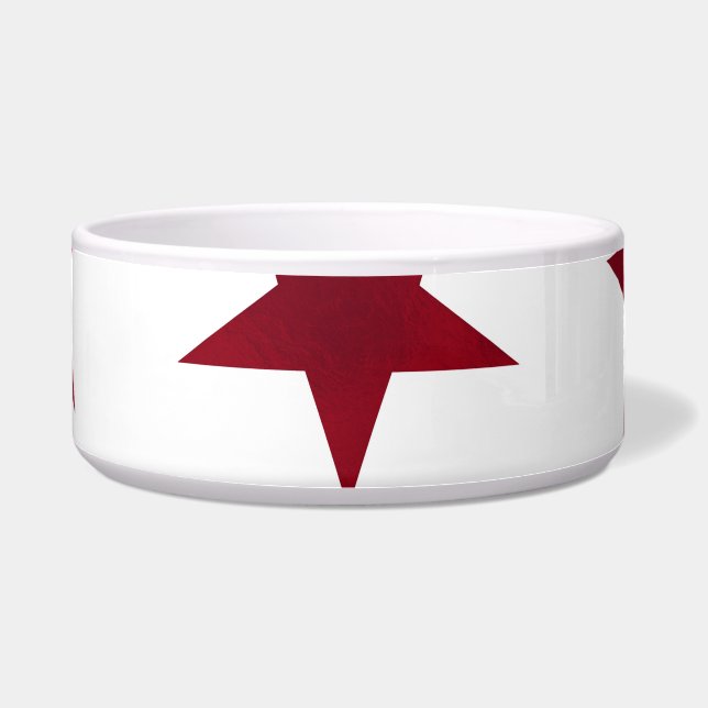 Tigela Padrão de estrelas de ouro 7 (Frente)