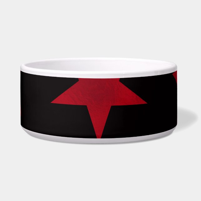 Tigela Padrão de estrelas de ouro 8 (Frente)