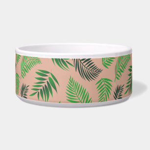 Tigela Padrão de Folhas Tropicais 10