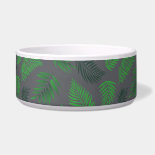 Tigela Padrão de Folhas Tropicais 13