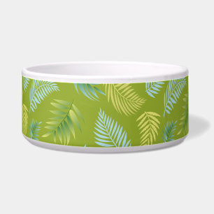 Tigela Padrão de Folhas Tropicais 16