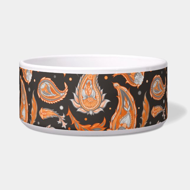 Tigela Padrão de Paisley (Frente)