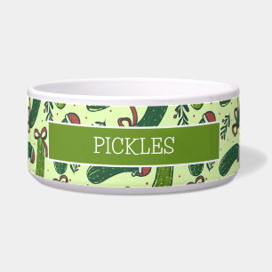 Tigela Padrão De Picles De Natal Festivo Quirky
