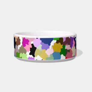 Tigela Padrão de várias cores
