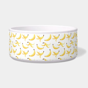 Tigela Padrão divertido de festa com piadas de banana col