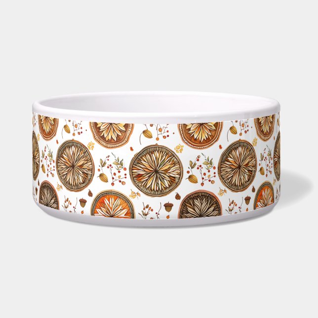Tigela Padrão do Autumn Mandala (Frente)