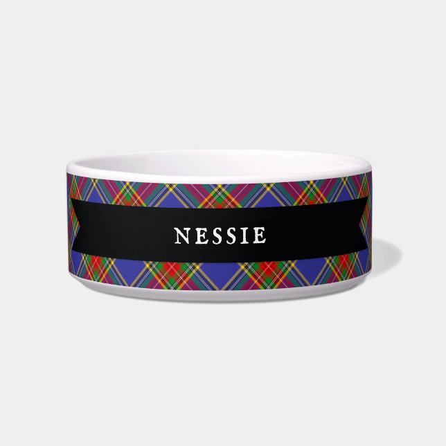Tigela Padrão escocês da Xadrez MacBeth Tartan (Frente)