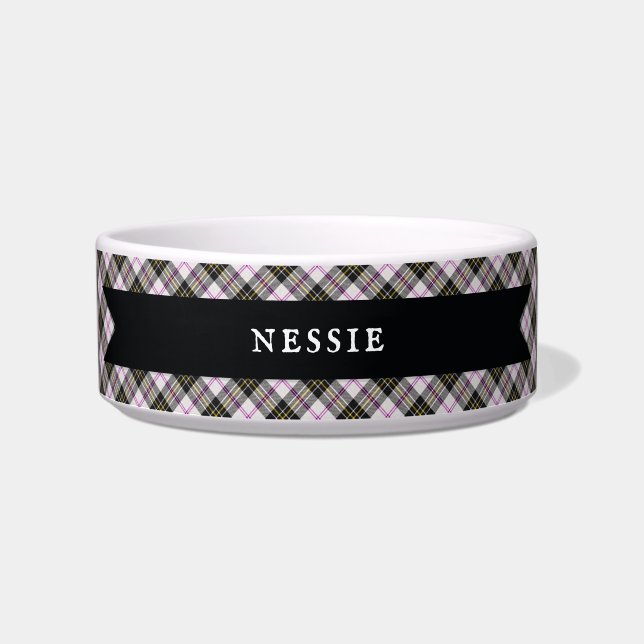 Tigela Padrão Escocês da Xadrez MacPherson Clan Tartan (Frente)