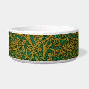 Tigela Padrão Floral Arcadia de William Morris Verde Dour