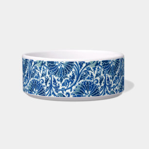 Tigela Padrão Floral Chinês Azul