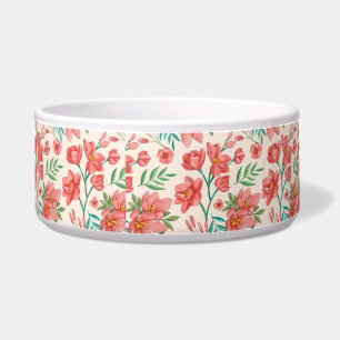Tigela Padrão Floral De Aquarela Pintada À Mão- 54098