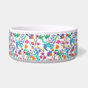 Tigela Padrão Floral Exótico Colorido-23147