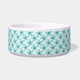 Tigela Padrão Floral Verde.