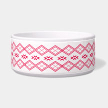 Padrão Tilet | Desenho Geométrico Rosa