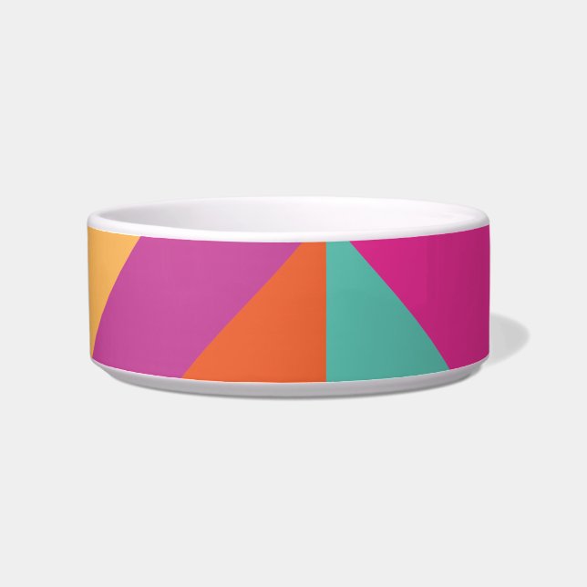 Tigela Padrão Tropical Tangram (Esquerda)