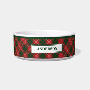 Tigela Padrão Xadrez Tecido Tartan Personalizado Clan Mac