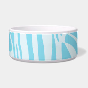 Tigela Padrão Zebra Azul