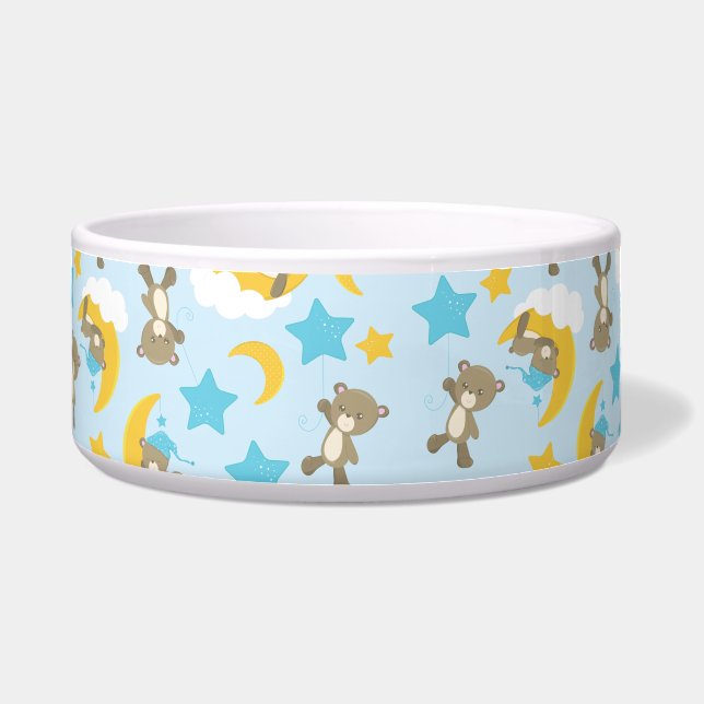 Tigela Padrões De Ursos, Ursos Bonitos, Ursos De Teddy, E (Frente)