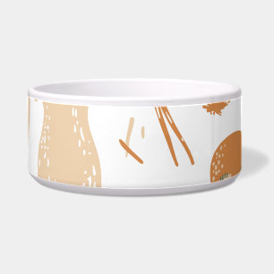 Tigela Padrões de Vintagem do Linocut Comestível