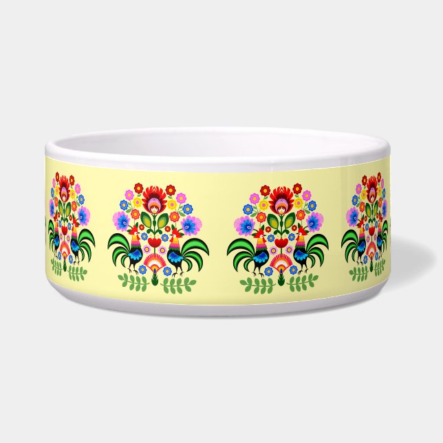 Tigela Padrões folclóricos (Frente)